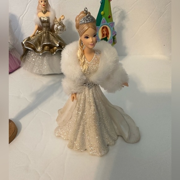 Collection Of Barbie Holiday Tree Ornaments Lot Of 11 Various Years No Boxes - Picture 6 of 12